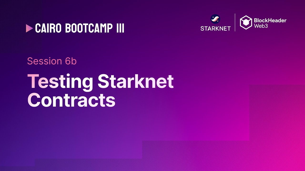 Testing Starknet Contracts using snForge