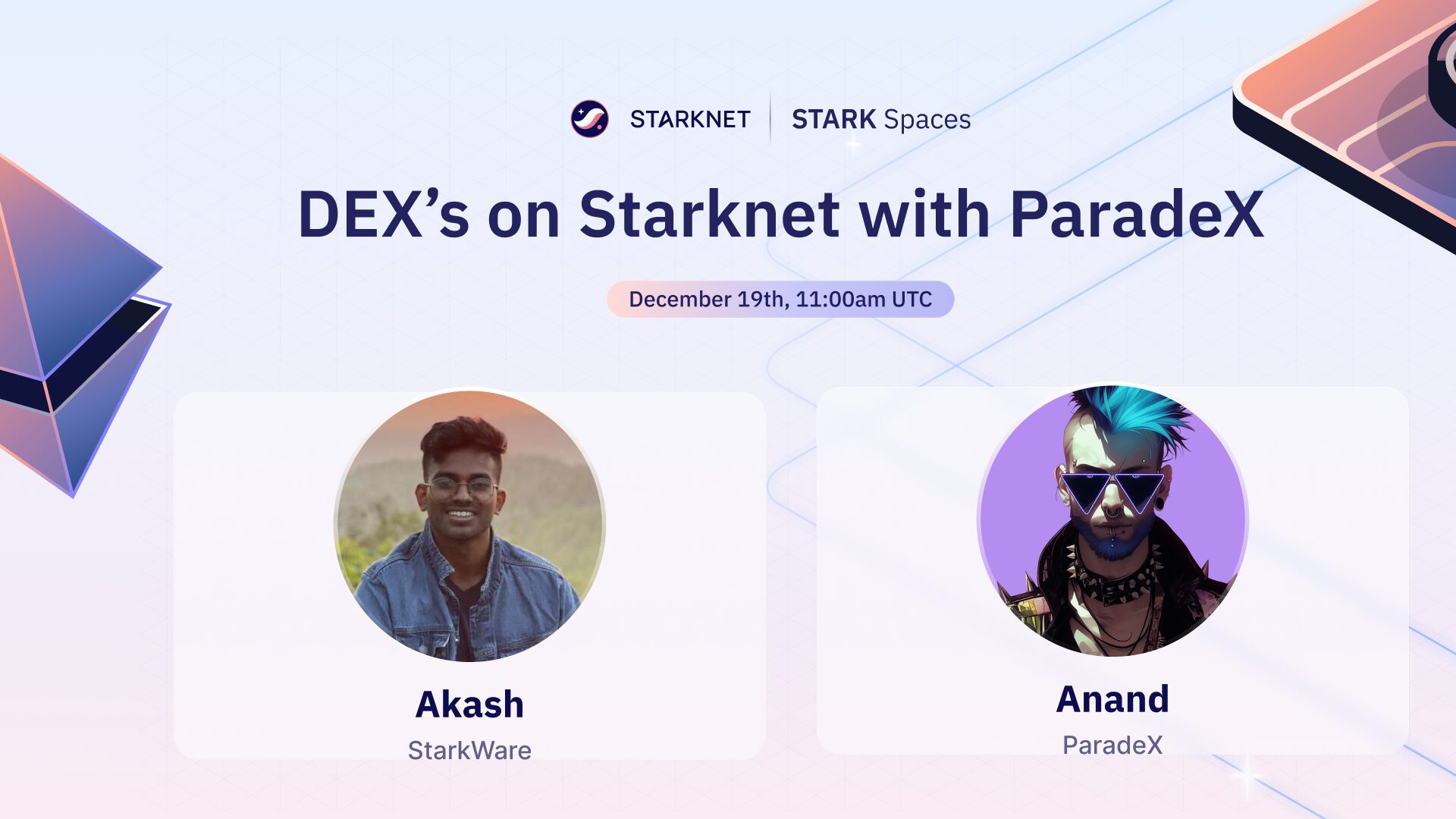 DEX’s on Starknet