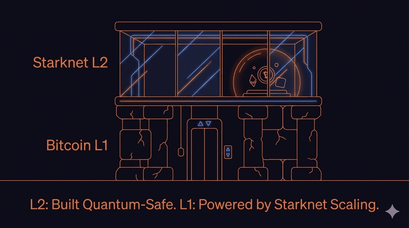How Starknet Makes Bitcoin Quantum-Safe