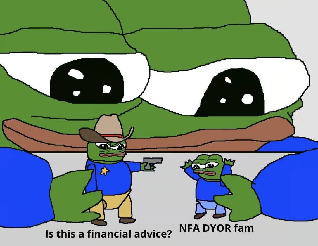 No financial advise