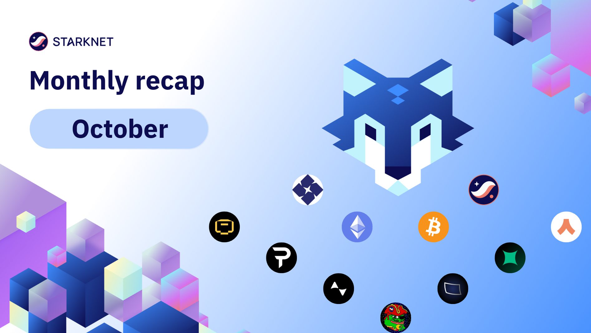 Starknet’s October recap