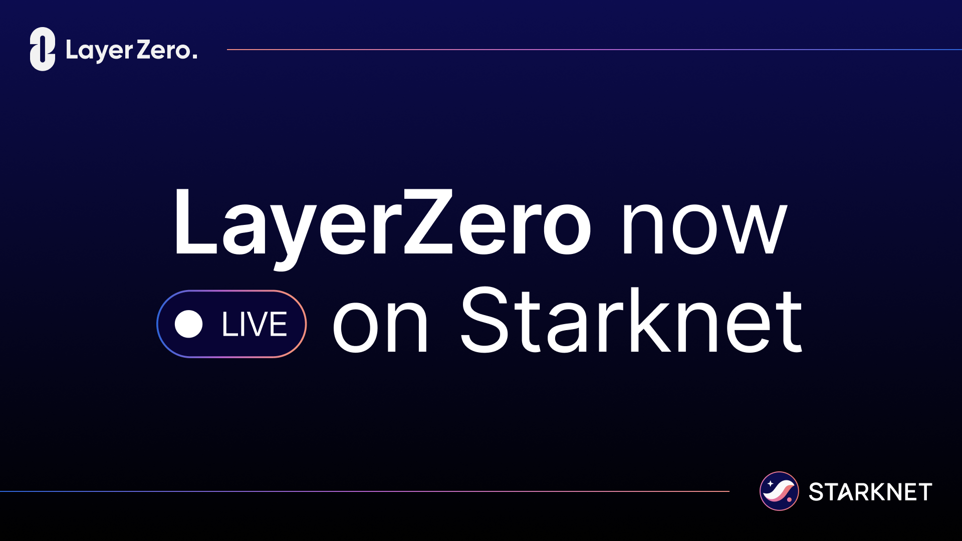 Connecting Starknet to 160+ Ecosystems via LayerZero