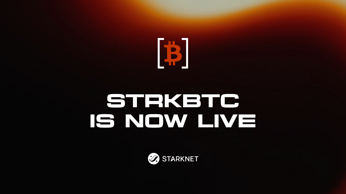 strkBTC is Live: Private Bitcoin Arrives on Starknet